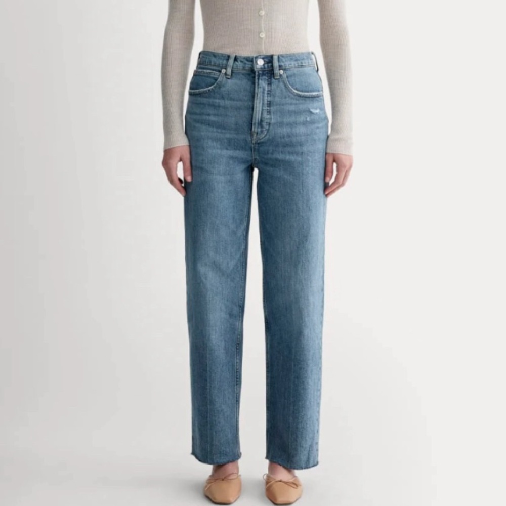 Everlane way high jeans